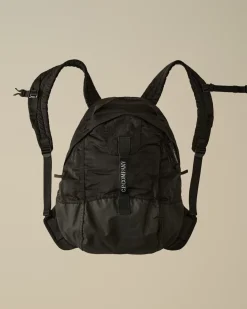 Backpacks & Waistbag<C.P. Company Nylon B Rounded Backpack Black