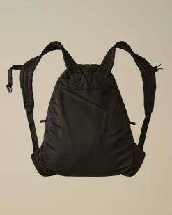Backpacks & Waistbag<C.P. Company Nylon B Rounded Backpack Black