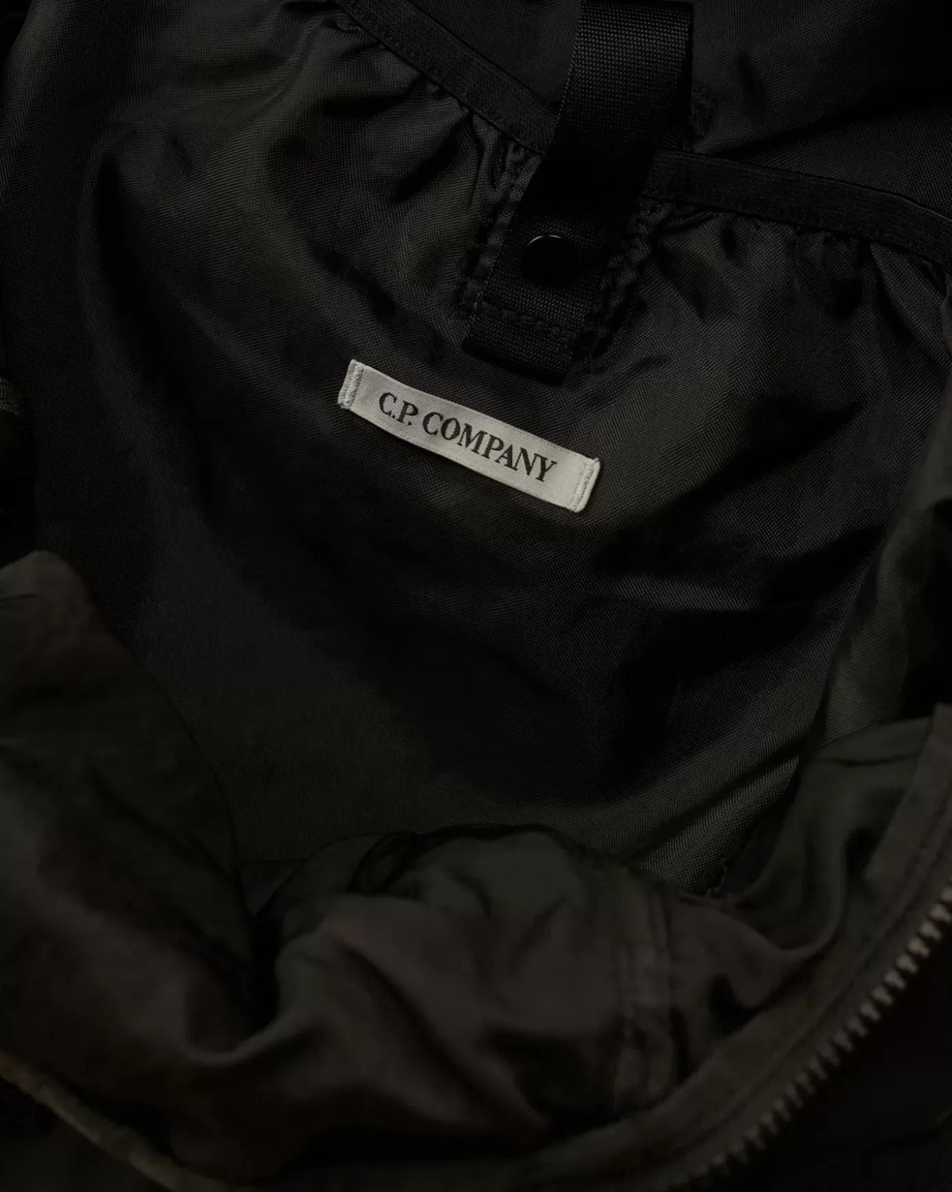 Backpacks & Waistbag<C.P. Company Nylon B Rounded Backpack Black