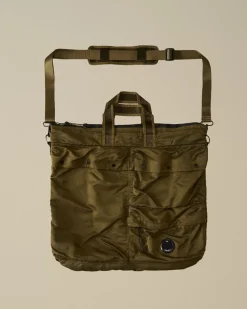 Backpacks & Waistbag<C.P. Company Nylon B Tote Bag Ivy Green