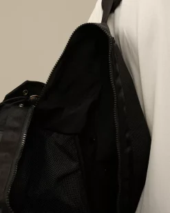 Backpacks & Waistbag<C.P. Company Plain Paper Touch Backpack Black