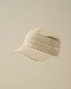 Hats<C.P. Company Plain Paper Touch Cap Vintage Khaki – Beige