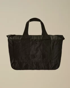 Backpacks & Waistbag<C.P. Company Plain Paper Touch Duffel Bag Black