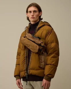 Backpacks & Waistbag<C.P. Company Plain Paper Touch Logo Waistbag Toffee – Beige