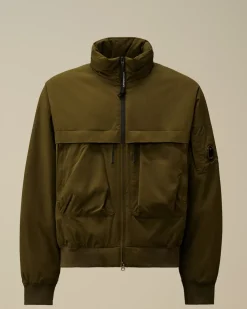 Jacket & Coats<C.P. Company Pro-Tek Bomber Padded Jacket Ivy Green