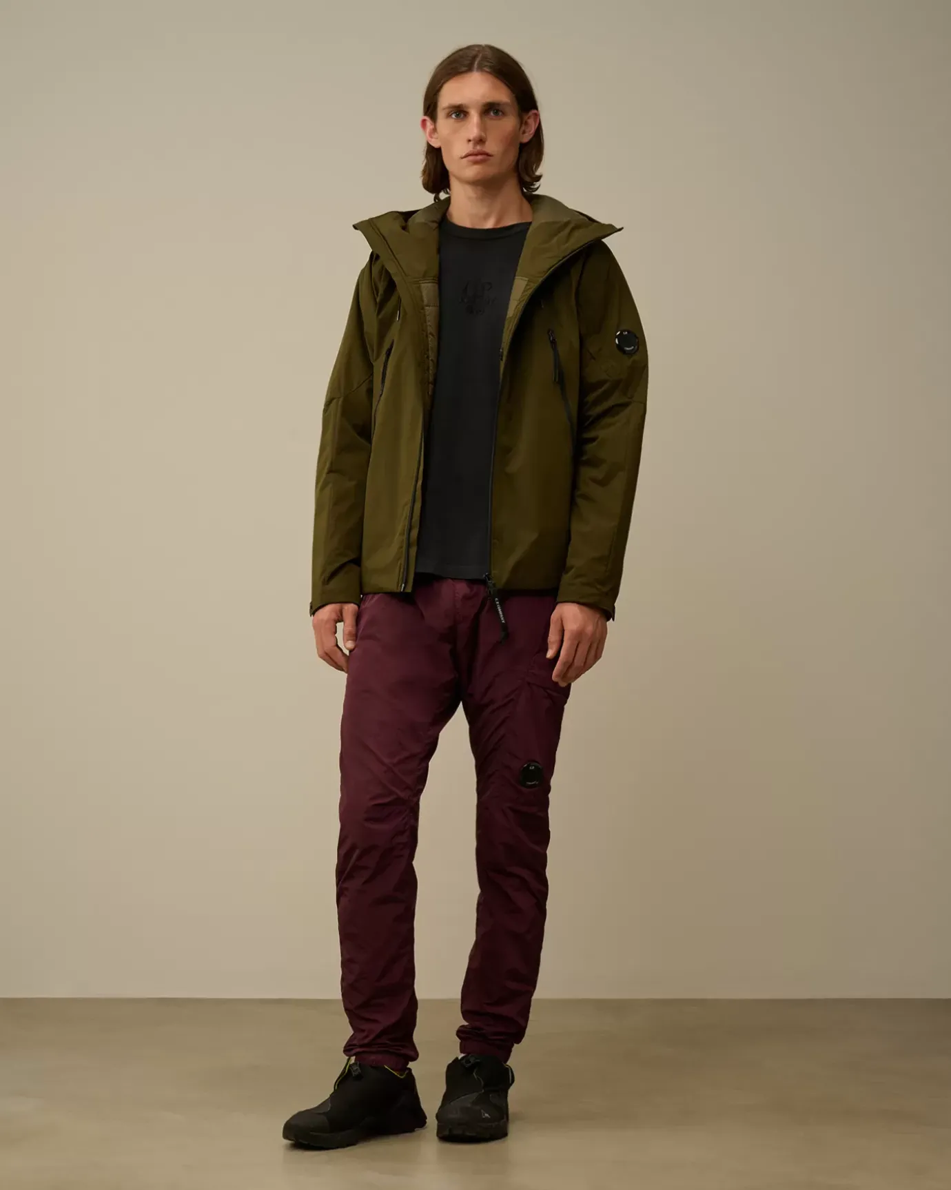 Jacket & Coats<C.P. Company Pro-Tek Hooded Padded Jacket Ivy Green