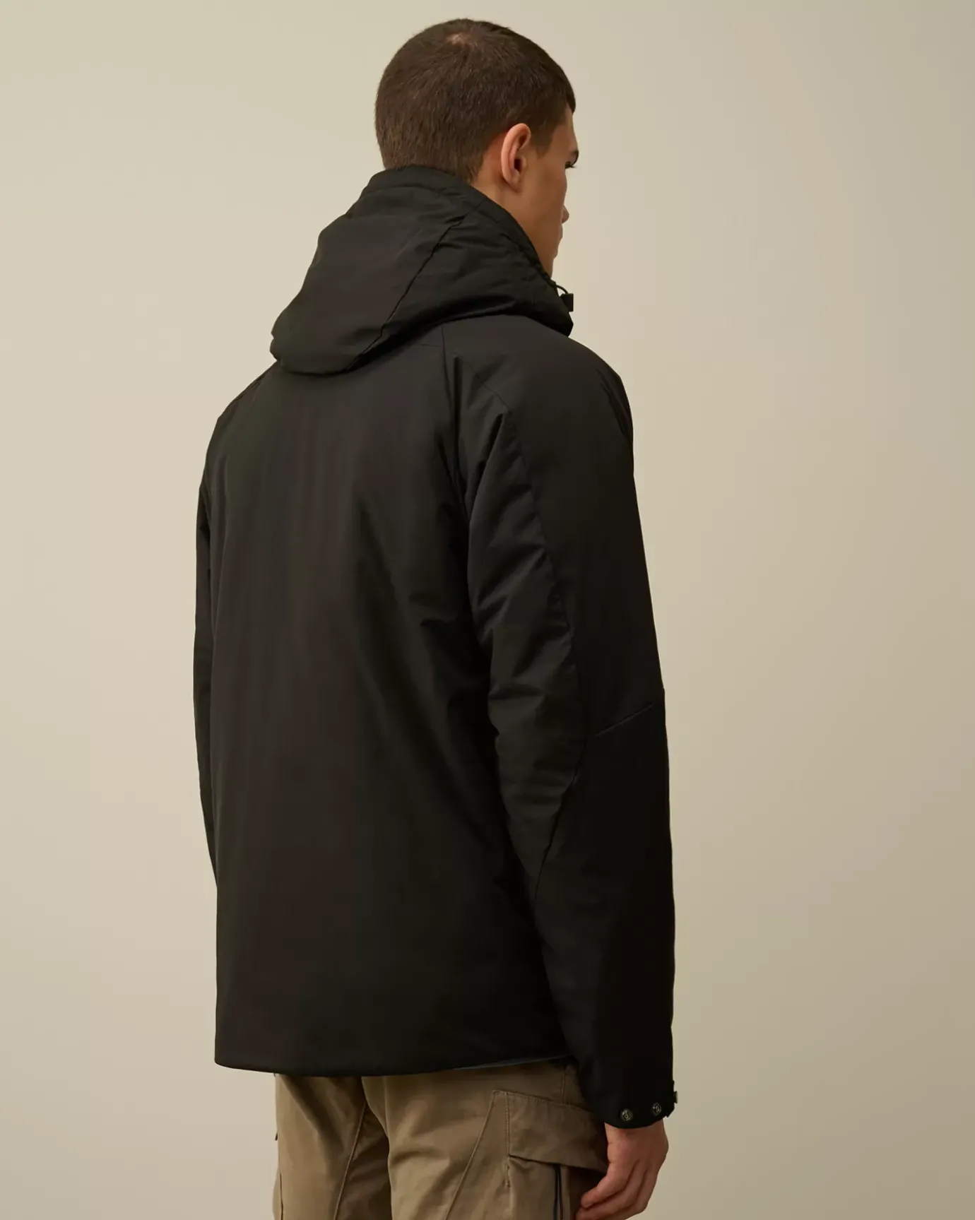 Jacket & Coats<C.P. Company Pro-Tek Hooded Padded Jacket Black