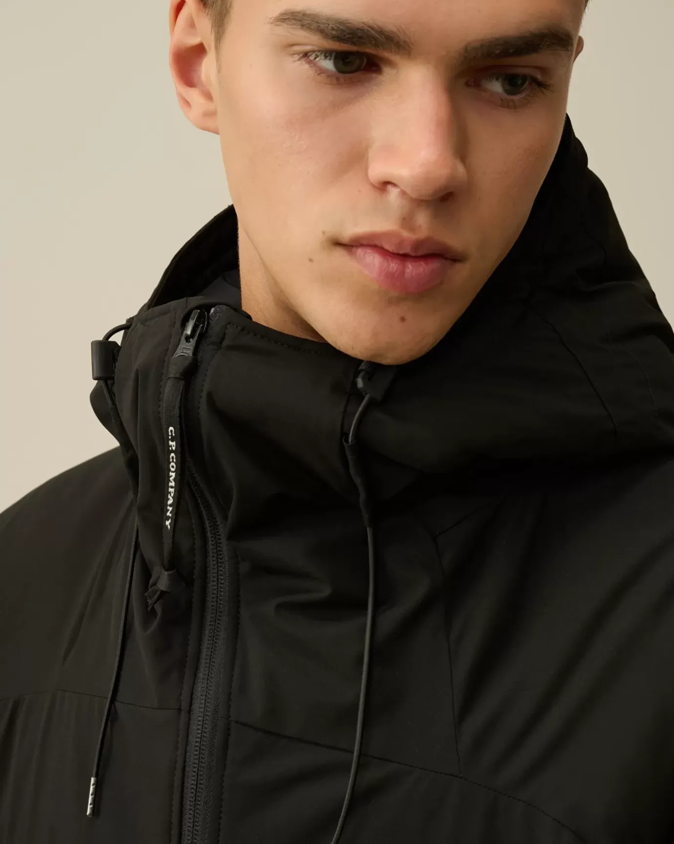 Jacket & Coats<C.P. Company Pro-Tek Hooded Padded Jacket Black