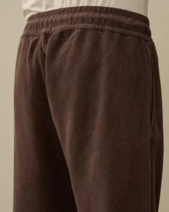 Tracksuits & Shorts<C.P. Company Reverse Brushed & Emerized Diagonal Fleece Sweatpants Boulevard – Violet