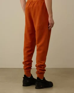 Tracksuits & Shorts<C.P. Company Reverse Brushed & Emerized Diagonal Fleece Sweatpants Bombay Brown