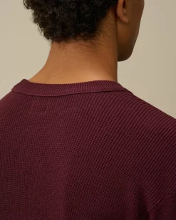 Jumpers<C.P. Company Re-Wool Crewneck Knit Potent Purple