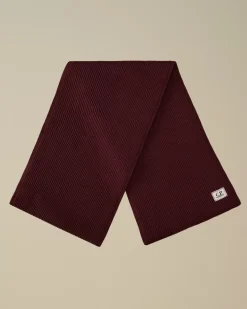 Other Accessories<C.P. Company Re-Wool Knit Scarf Potent Purple