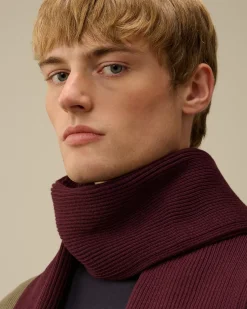 Other Accessories<C.P. Company Re-Wool Knit Scarf Potent Purple