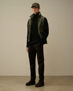 Jumpers<C.P. Company Re-Wool Turtleneck Knit Black