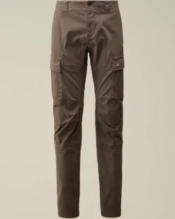 Trousers<C.P. Company Stretch Sateen Ergonomic Cargo Pants Boulevard – Violet