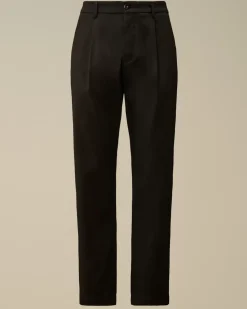 Trousers<C.P. Company Superior Structure Stretch Loose Pants Black