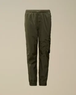 Clothing 4-8<C.P. Company U16 Chrome-R Cargo Lens Pants Grape Leaf – Green