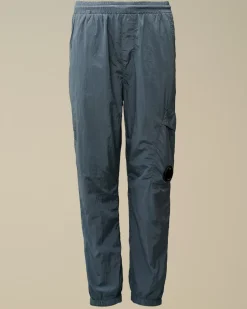 Clothing 10-14<C.P. Company U16 Chrome-R Cargo Lens Pants Flint Stone – Blue