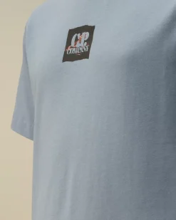 Clothing 4-8<C.P. Company U16 Cotton Jersey 30/1 British Sailor T-Shirt Flint Stone – Blue