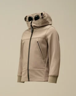 Clothing 10-14<C.P. Company U16 C.P. Shell-R Goggle Jacket Walnut – Beige