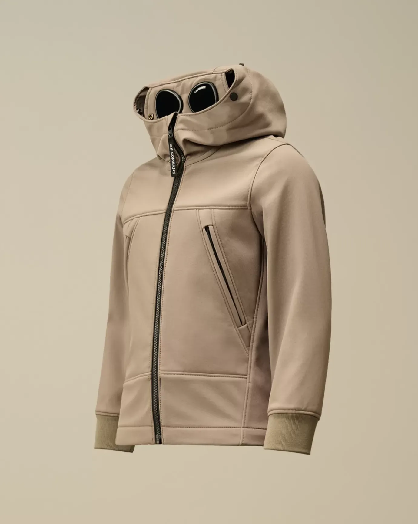 Clothing 10-14<C.P. Company U16 C.P. Shell-R Goggle Jacket Walnut – Beige