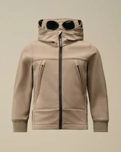 Clothing 10-14<C.P. Company U16 C.P. Shell-R Goggle Jacket Walnut – Beige