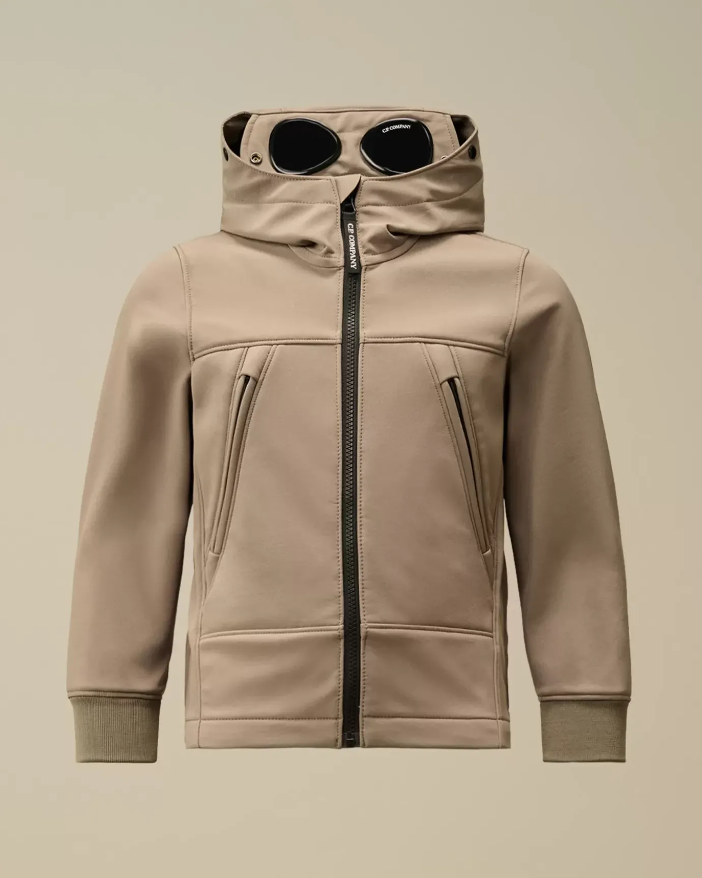 Clothing 10-14<C.P. Company U16 C.P. Shell-R Goggle Jacket Walnut – Beige