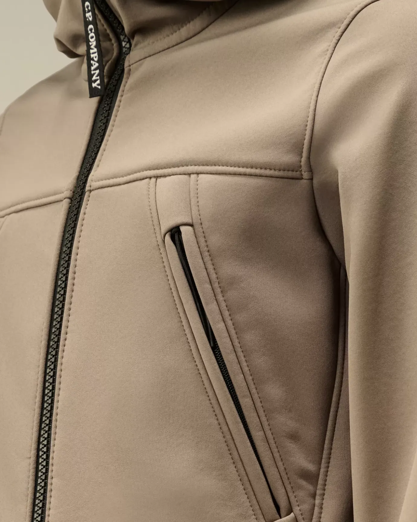 Clothing 10-14<C.P. Company U16 C.P. Shell-R Goggle Jacket Walnut – Beige