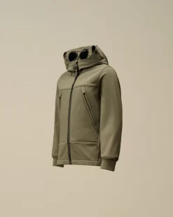 Clothing 4-8<C.P. Company U16 C.P. Shell-R Goggle Jacket Grape Leaf – Green