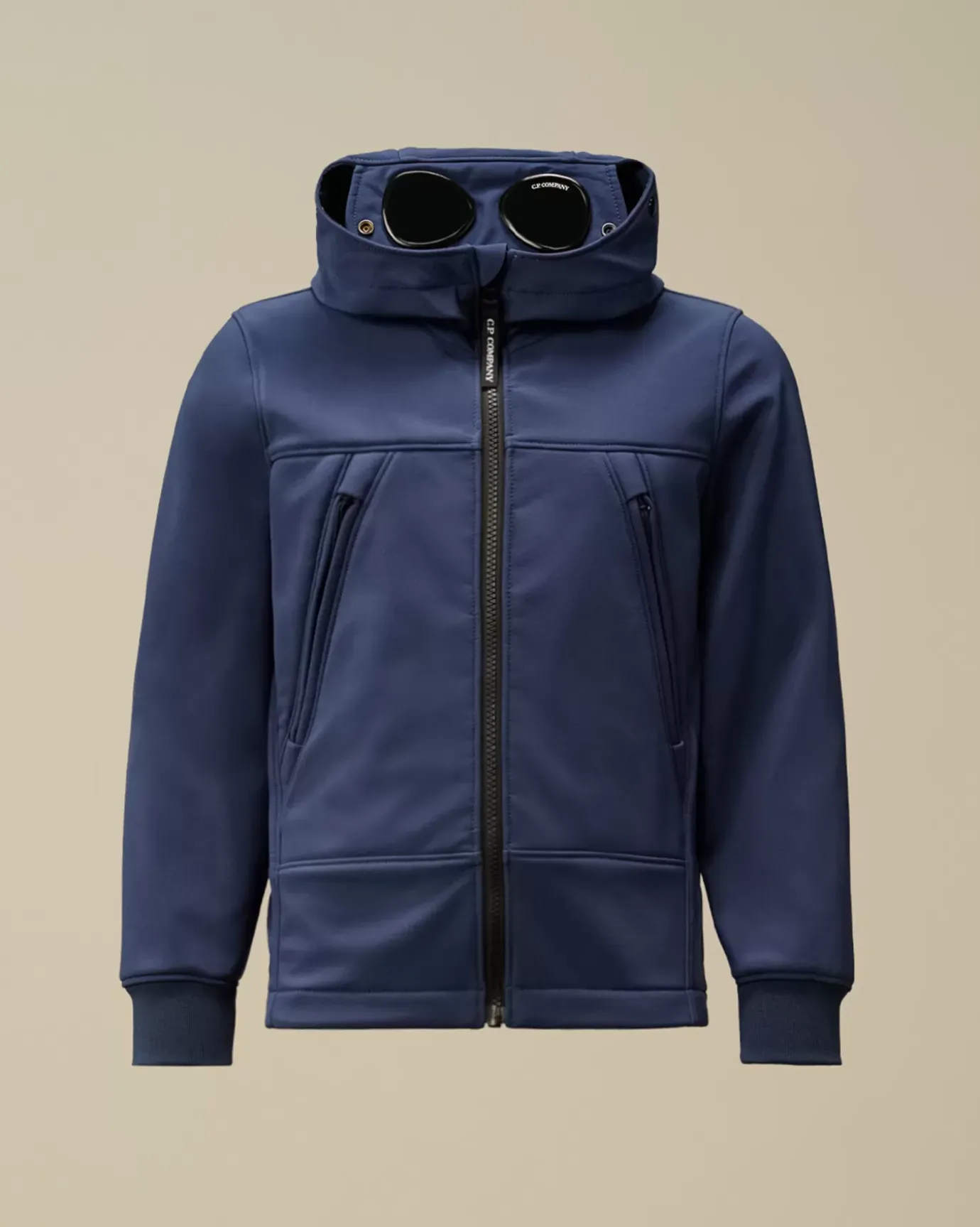 Clothing 10-14<C.P. Company U16 C.P. Shell-R Goggle Jacket Estate Blue