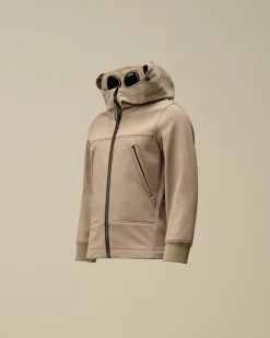 Clothing 4-8<C.P. Company U16 C.P. Shell-R Goggle Jacket Walnut – Beige