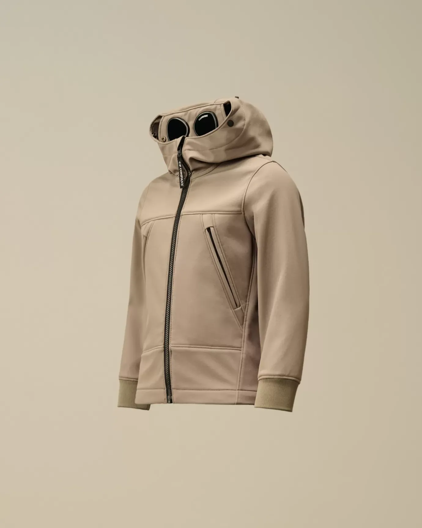 Clothing 4-8<C.P. Company U16 C.P. Shell-R Goggle Jacket Walnut – Beige