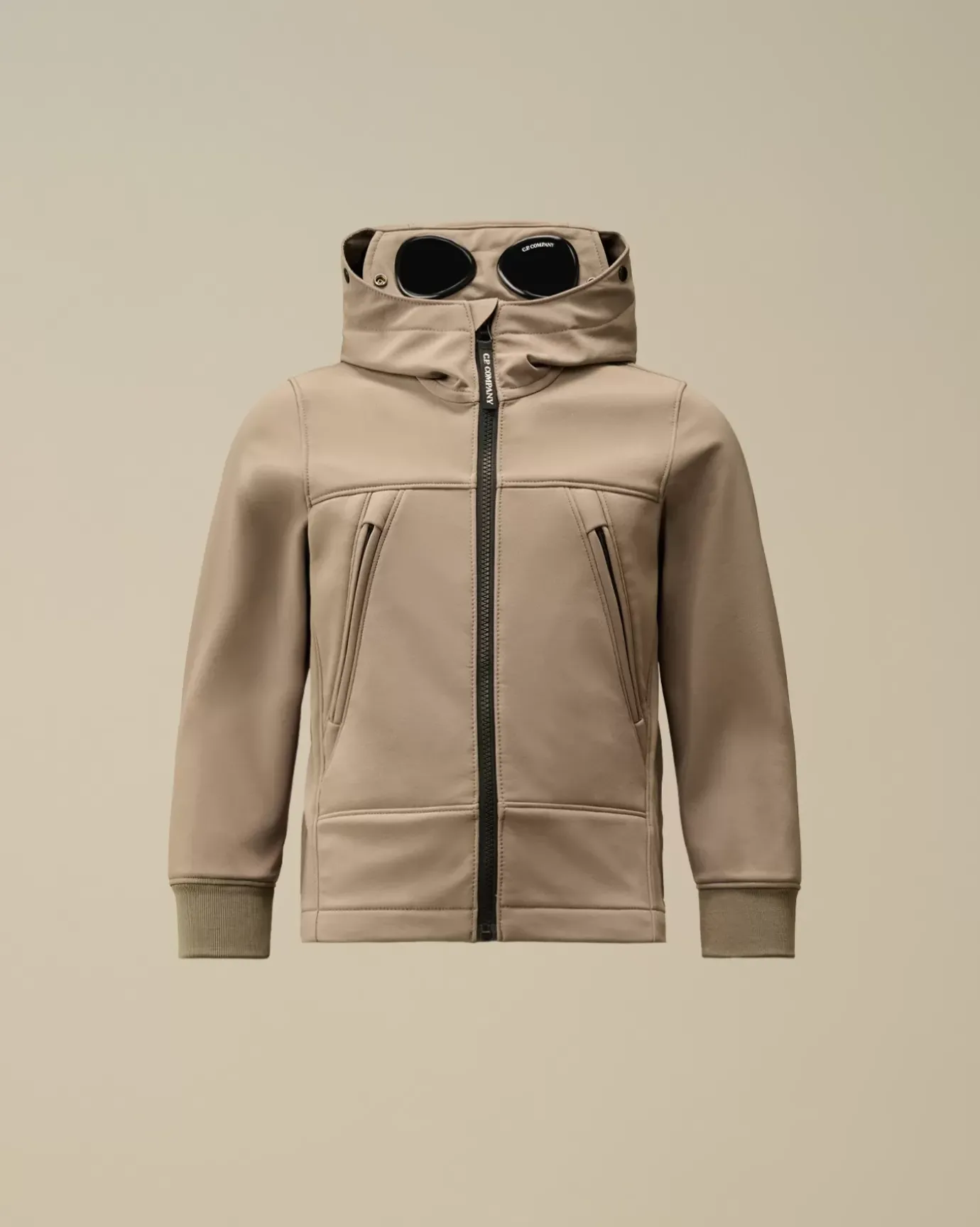Clothing 4-8<C.P. Company U16 C.P. Shell-R Goggle Jacket Walnut – Beige