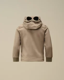 Clothing 4-8<C.P. Company U16 C.P. Shell-R Goggle Jacket Walnut – Beige