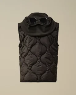 Clothing 10-14<C.P. Company U16 C.P. Shell-R Mixed Goggle Vest Black