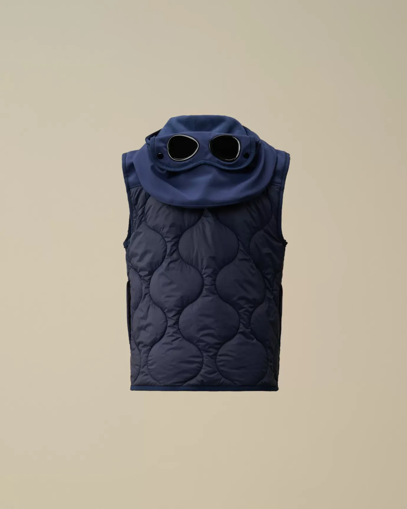 Clothing 4-8<C.P. Company U16 C.P. Shell-R Mixed Goggle Vest Estate Blue
