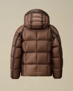 Clothing 10-14<C.P. Company U16 D.D. Shell Ripstop Hooded Down Jacket Purple Dove