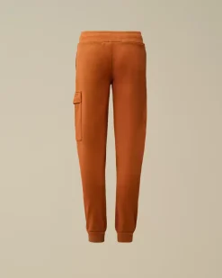 Clothing 2-3<C.P. Company U16 Diagonal Fleece Lens Sweatpants Bombay Brown