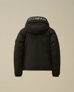 Clothing 4-8<C.P. Company U16 Pro-Tek Down Hooded Jacket Black