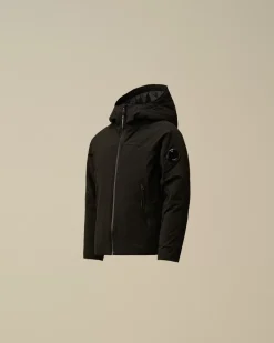Clothing 2-3<C.P. Company U16 Pro-Tek Padded Hooded Jacket Black