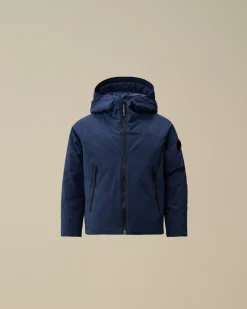 Clothing 2-3<C.P. Company U16 Pro-Tek Padded Hooded Jacket Estate Blue
