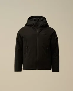 Clothing 4-8<C.P. Company U16 Pro-Tek Padded Hooded Jacket Black