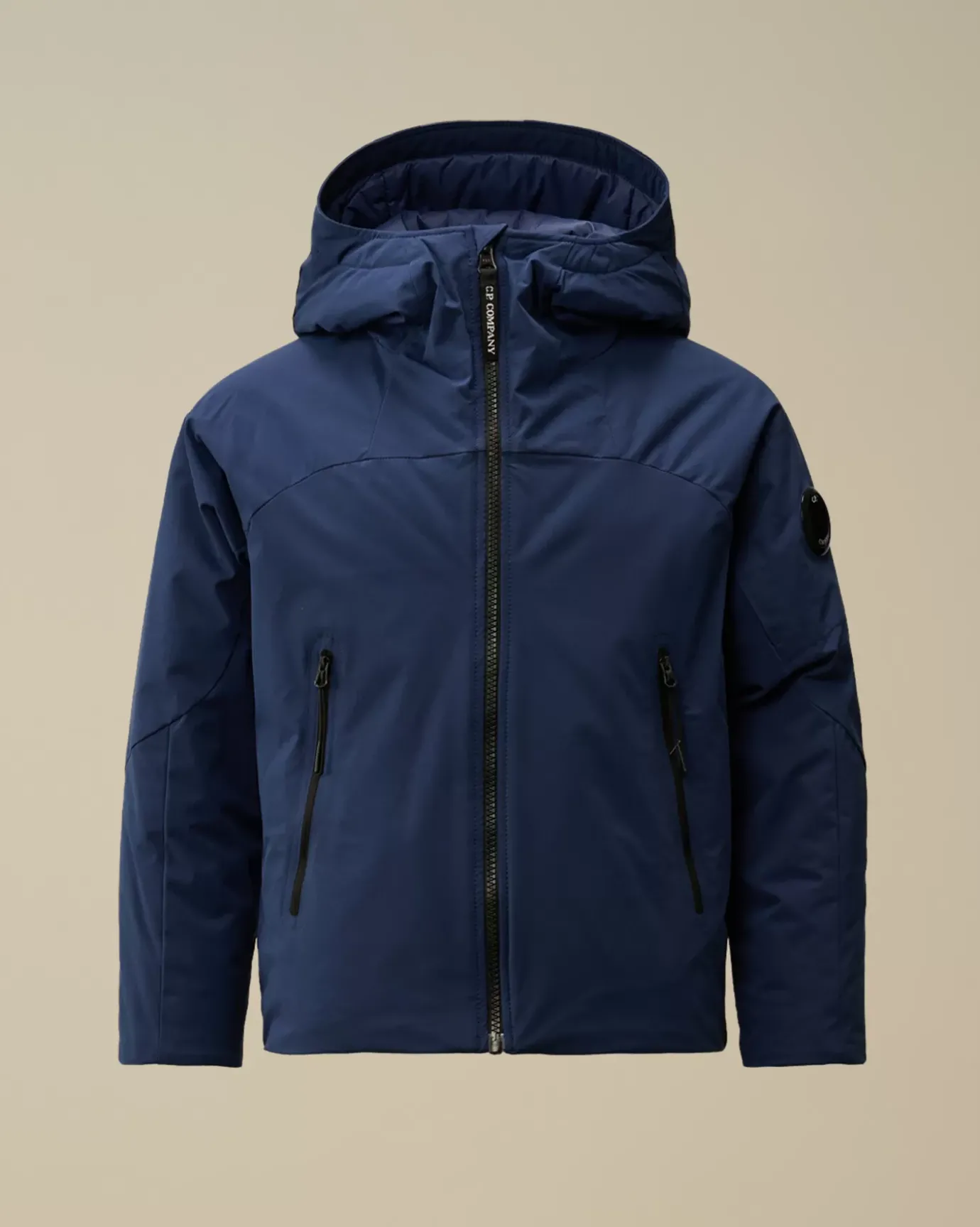 Clothing 10-14<C.P. Company U16 Pro-Tek Padded Hooded Jacket Estate Blue