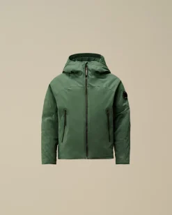 Clothing 2-3<C.P. Company U16 Pro-Tek Padded Hooded Jacket Artichoke Green
