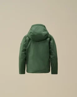 Clothing 2-3<C.P. Company U16 Pro-Tek Padded Hooded Jacket Artichoke Green