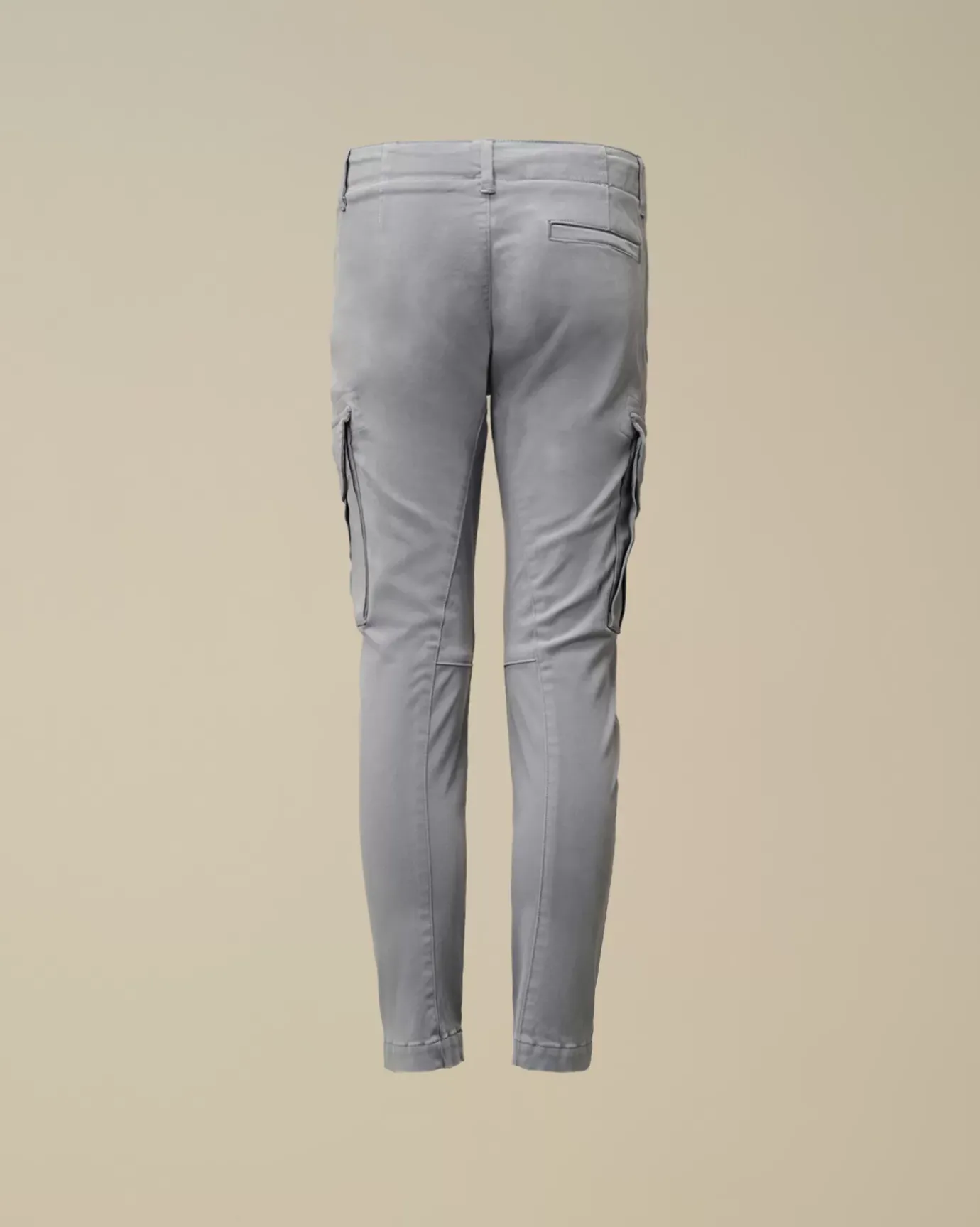 Clothing 2-3<C.P. Company U16 Stretch Sateen Lens Cargo Pants Flint Stone – Blue