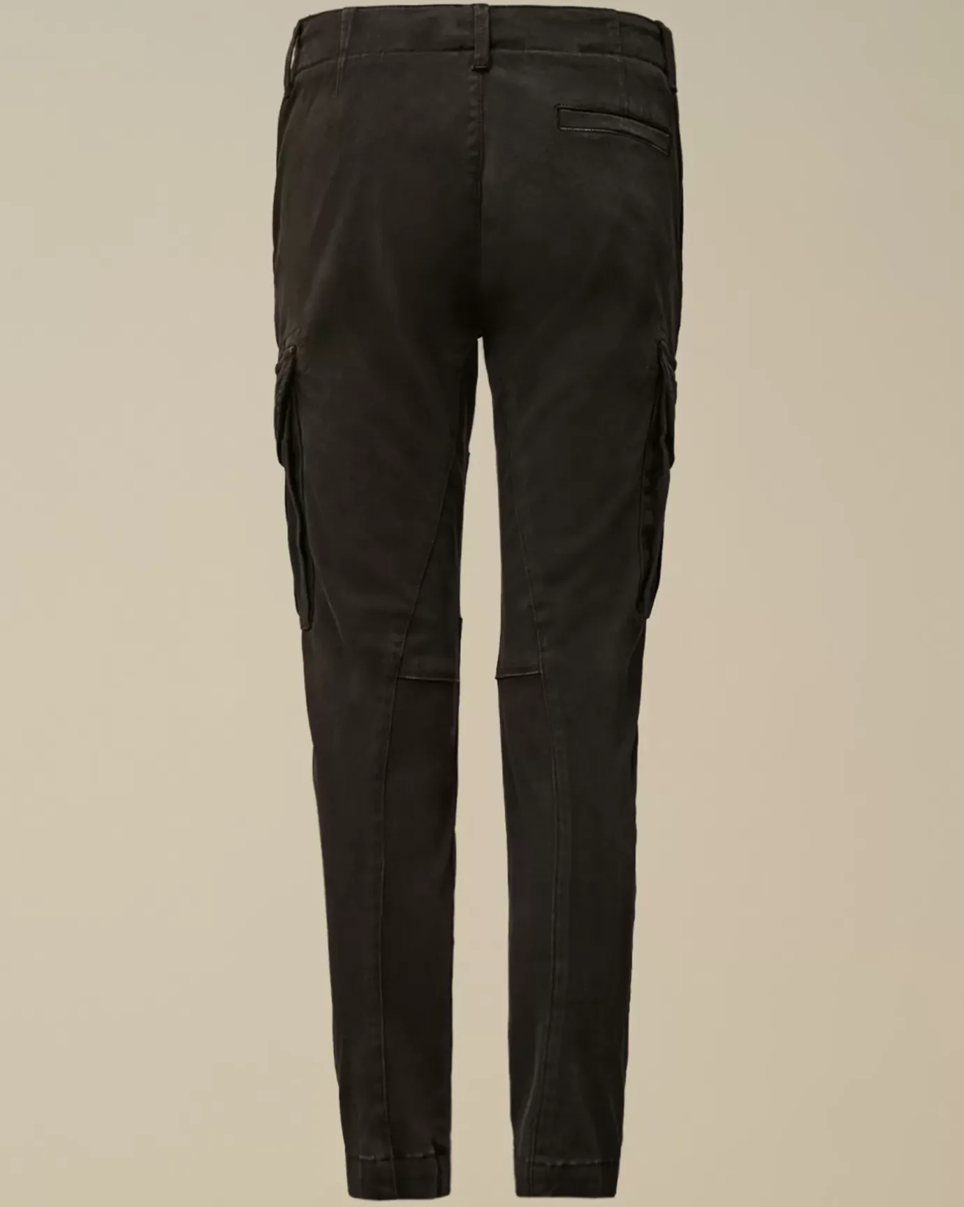 Clothing 10-14<C.P. Company U16 Stretch Sateen Lens Cargo Pants Black