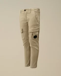 Clothing 4-8<C.P. Company U16 Stretch Sateen Lens Cargo Pants Vintage Khaki – Beige
