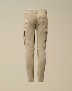 Clothing 4-8<C.P. Company U16 Stretch Sateen Lens Cargo Pants Vintage Khaki – Beige