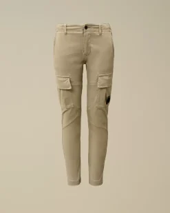 Clothing 2-3<C.P. Company U16 Stretch Sateen Lens Cargo Pants Vintage Khaki – Beige